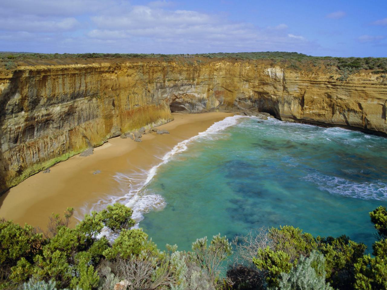 обои Along the Great Ocean Road,   Victoria,   Australia фото