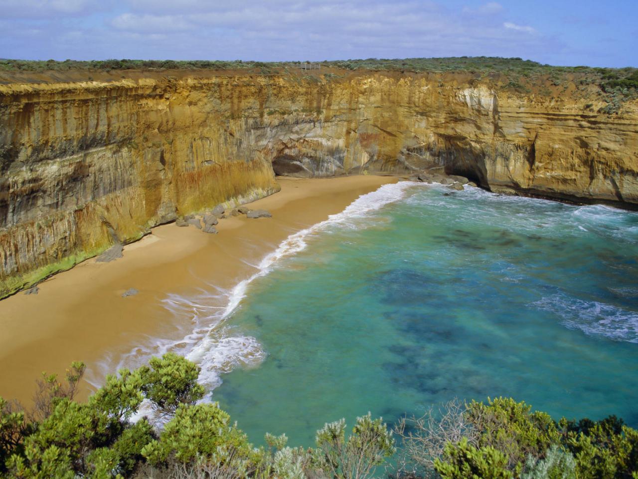 обои Along the Great Ocean Road,   Victoria,   Australia фото