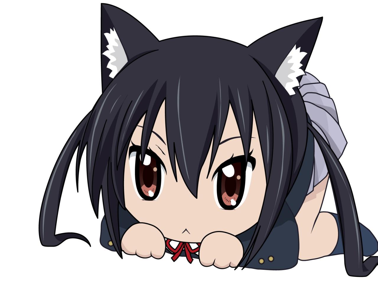 обои K-On! - Azusa-neko фото