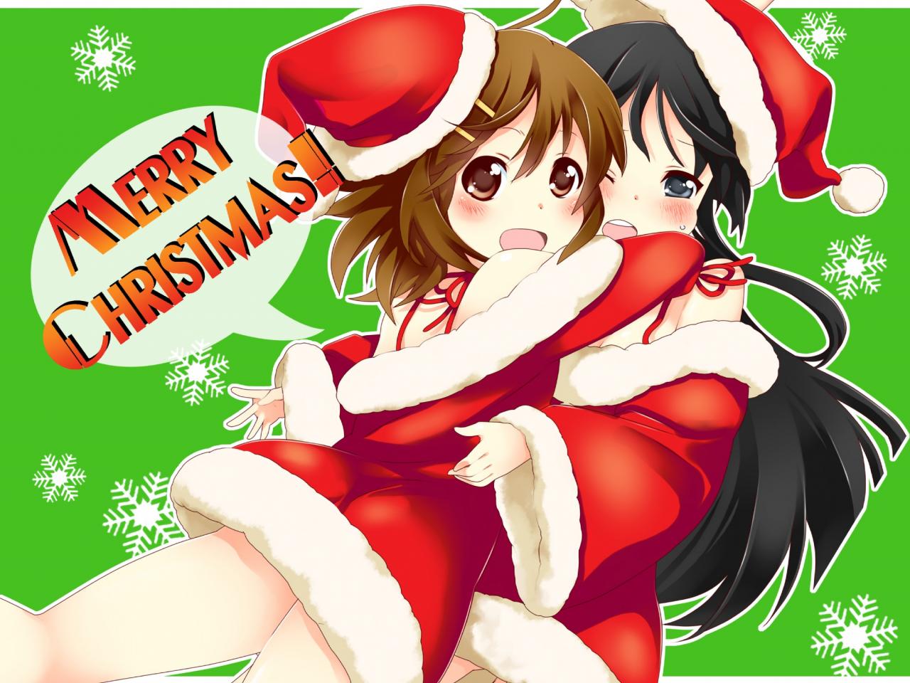 обои K-On! - Merry Christmas фото