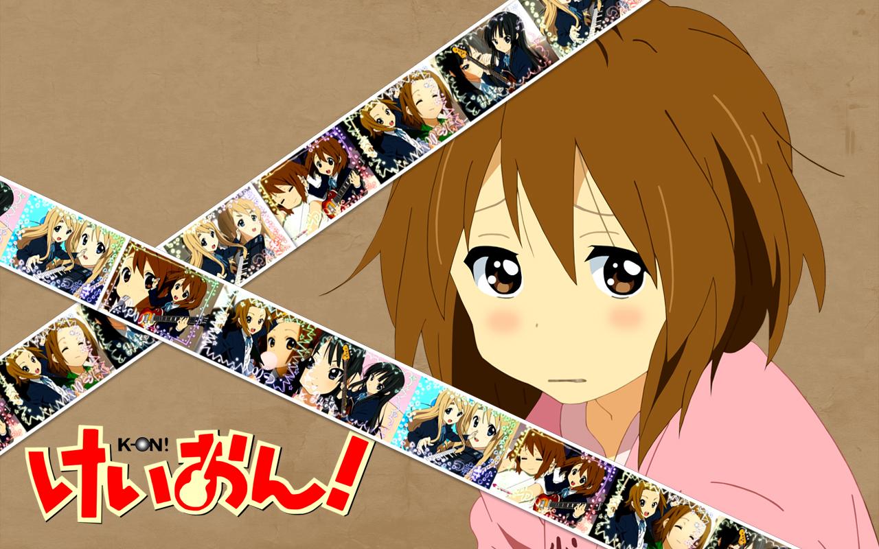 обои K-On! - Расстроенная Хирасава Юи фото