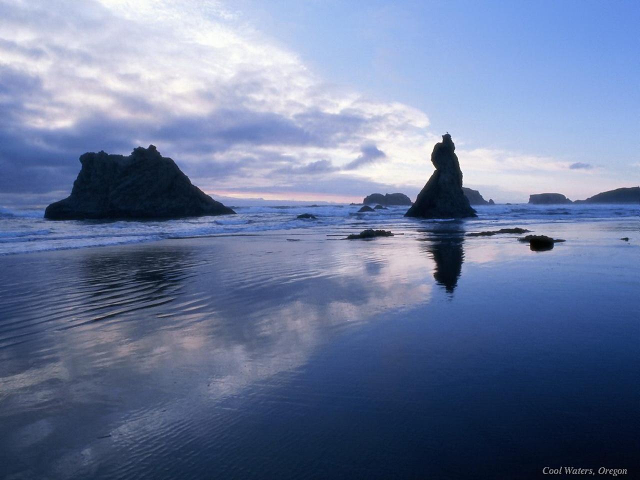 обои Cool Waters,   Oregon фото