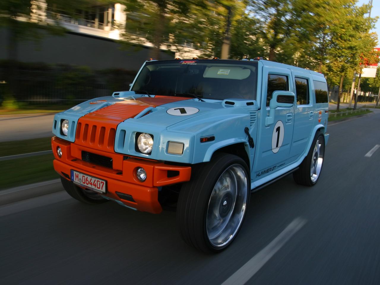 обои 2007 GeigerCars Hummer GT SA Speed фото