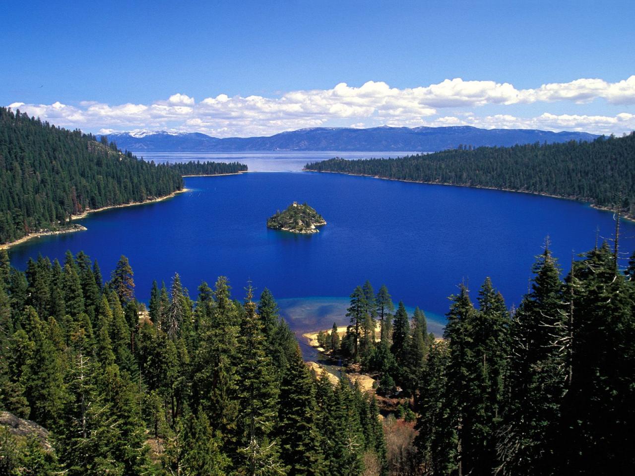 обои Emerald Bay,   Lake Tahoe,   California фото