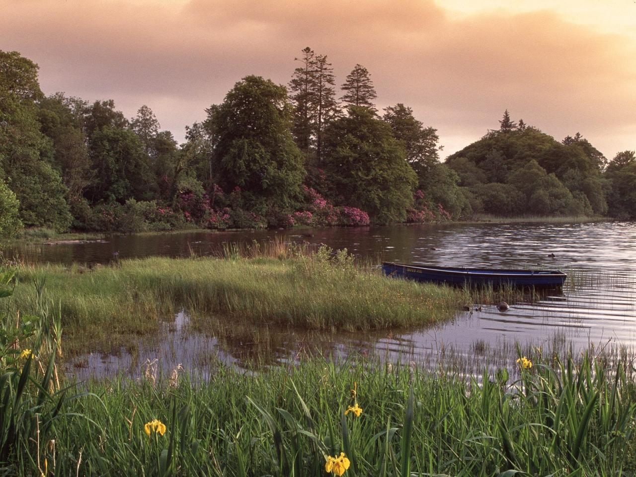 обои Gentle Dock,   County Donegal,   Ireland фото