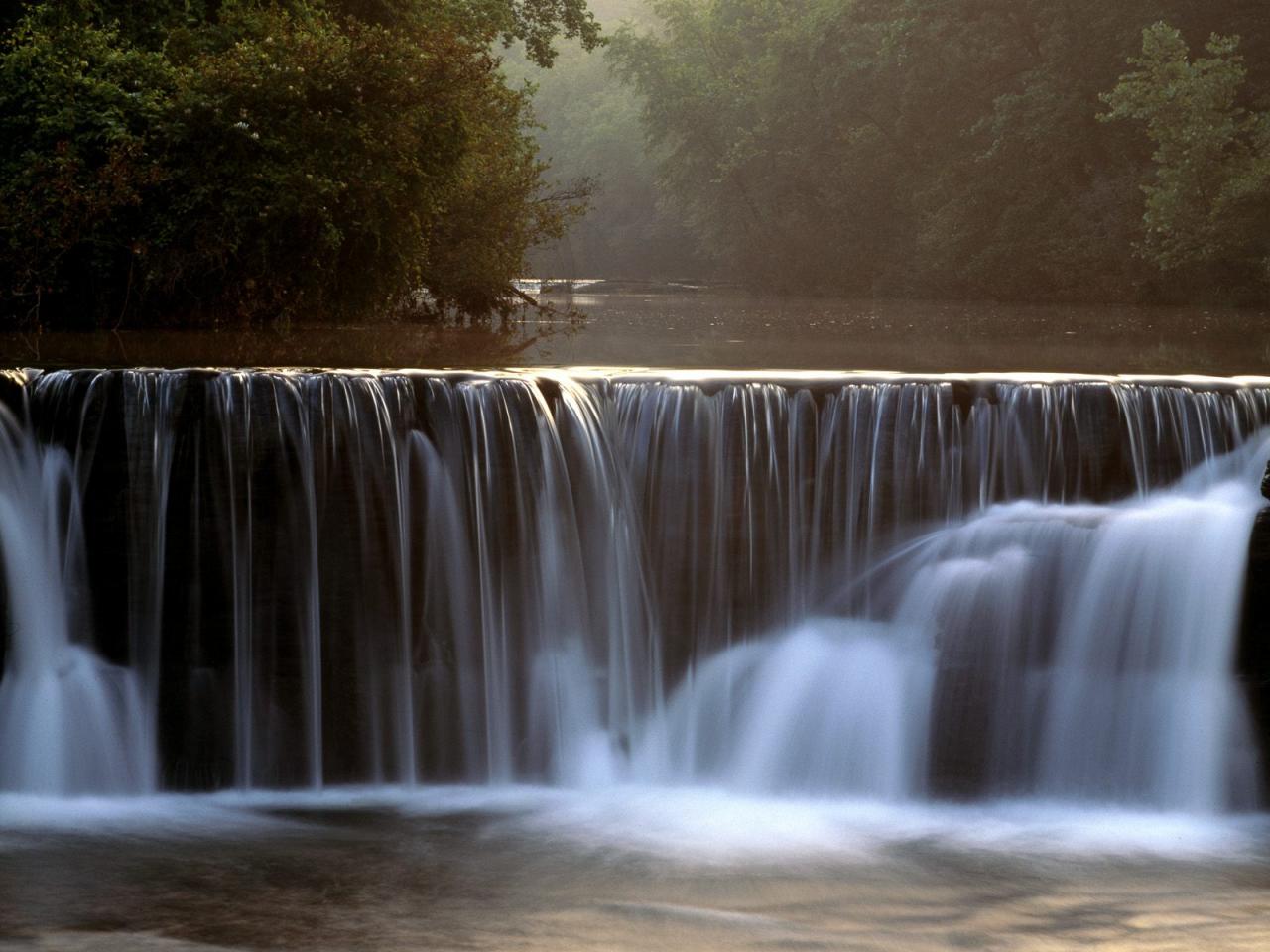 обои Natural Dam,   Ozark National Forest,   Arkansas фото