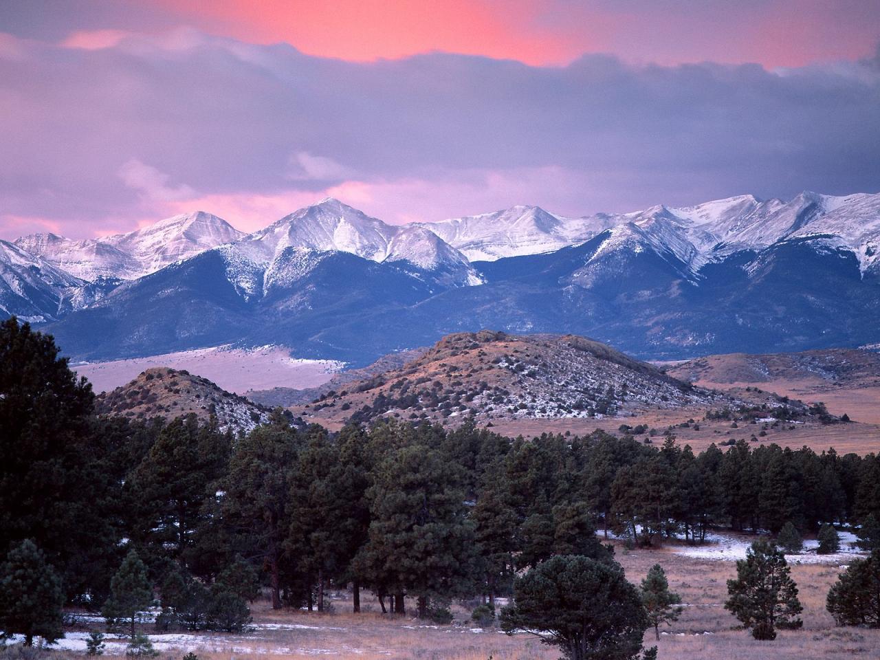 обои The Sangre de Cristo Range,   Colorado фото