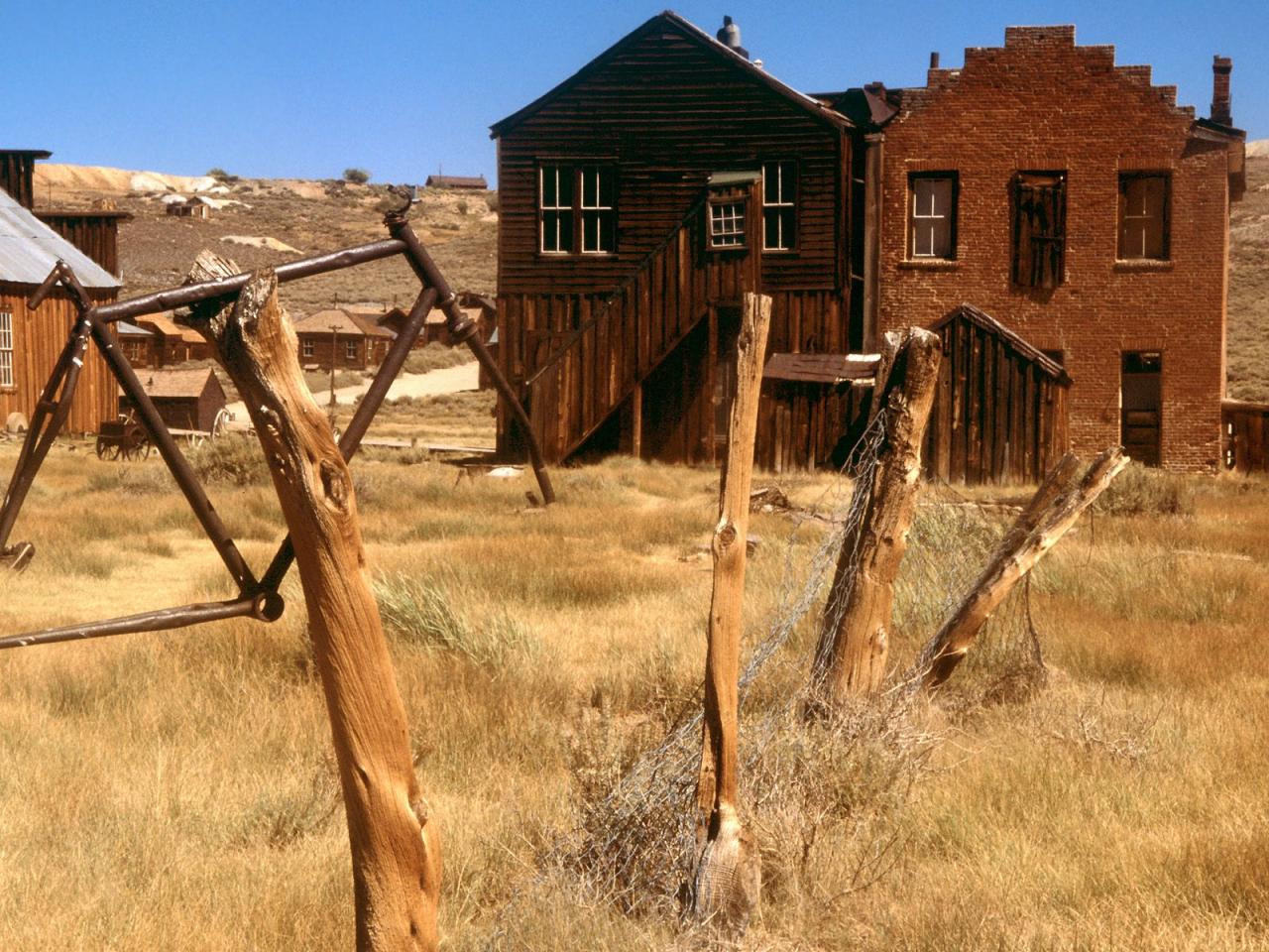 обои Bodie Ghost Town,   Bodie,   California фото