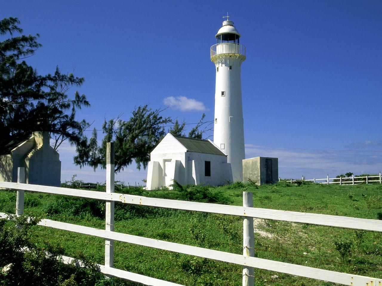 обои Grand Turk Lighthouse,   Turks and Caicos Islands фото
