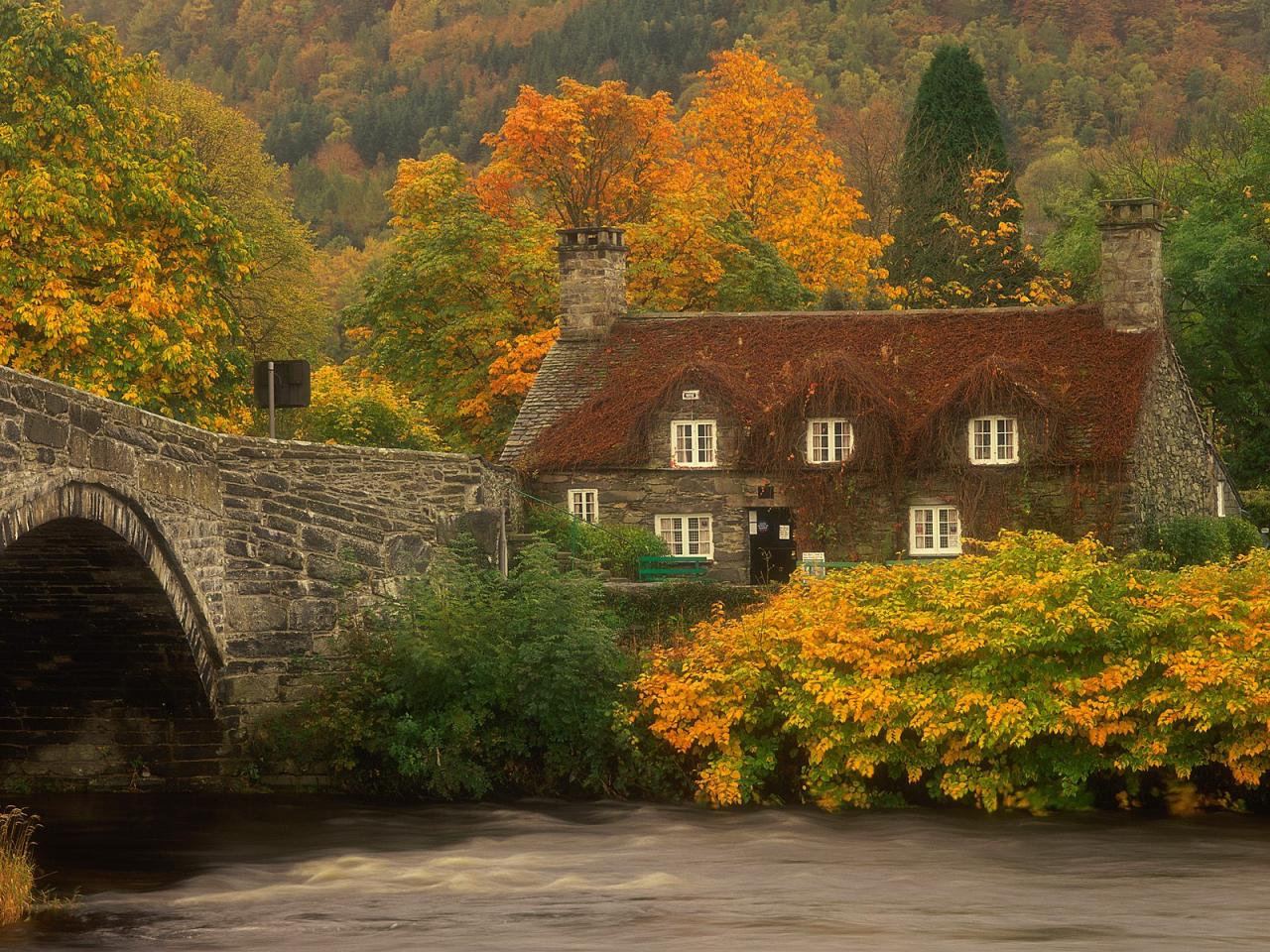 обои Llanrwst,   Wales фото