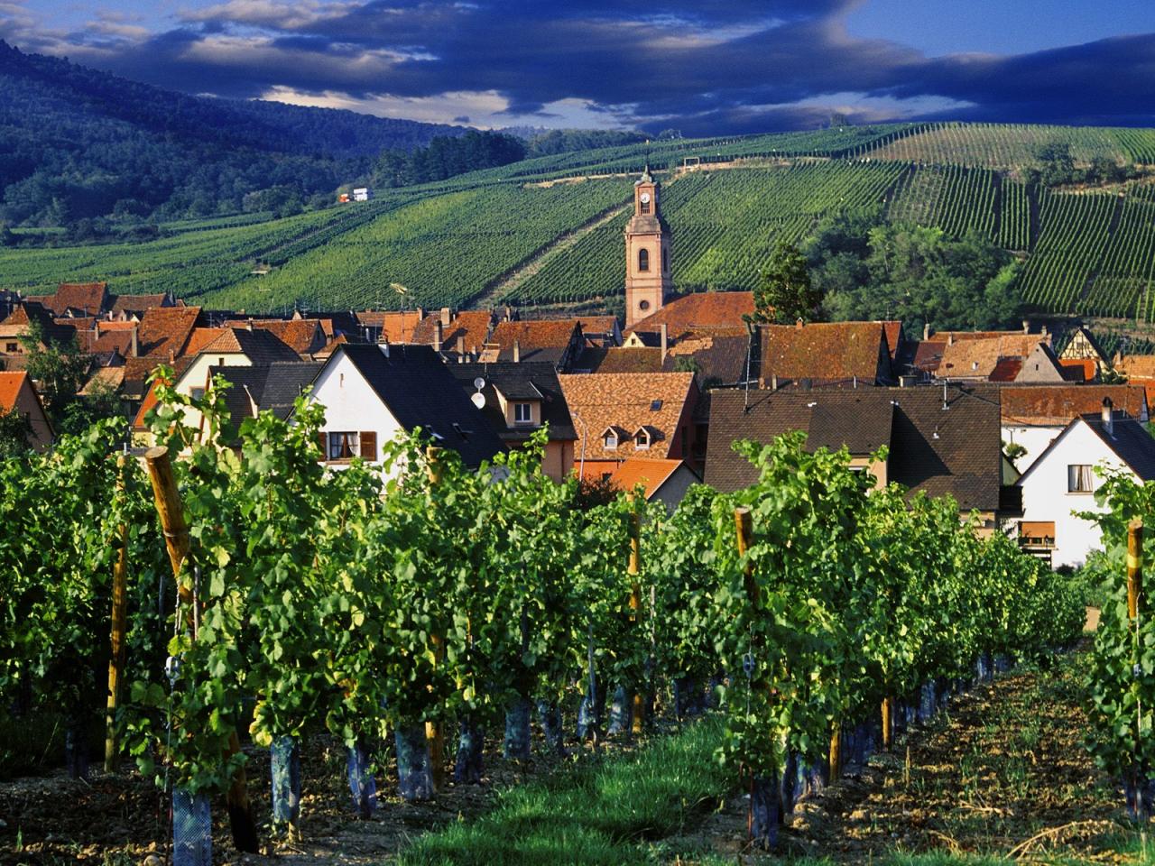 обои Riquewihr,   France фото