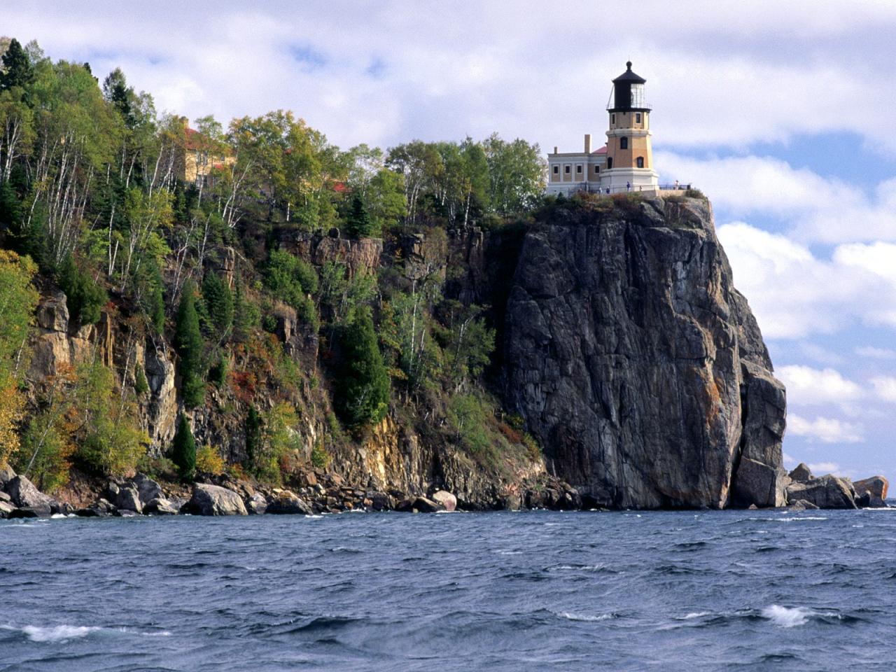 обои Split Rock Lighthouse,   Two Harbors,   Minnesota фото