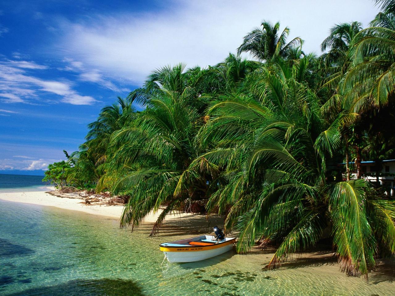 обои Cays Zapatillas,   Bocas del Toro,   Panama фото