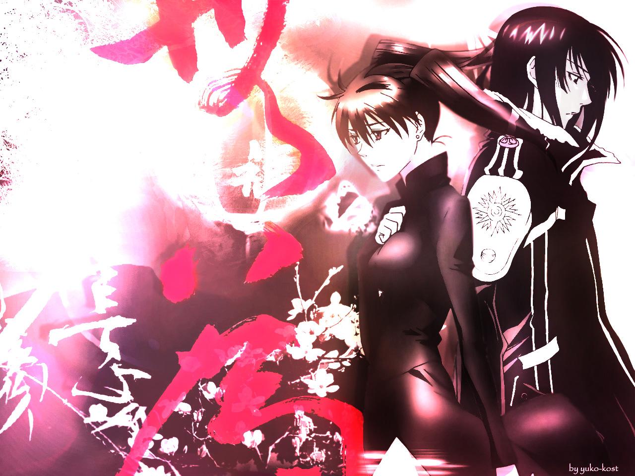 обои D. Gray-man - Линали и парень фото