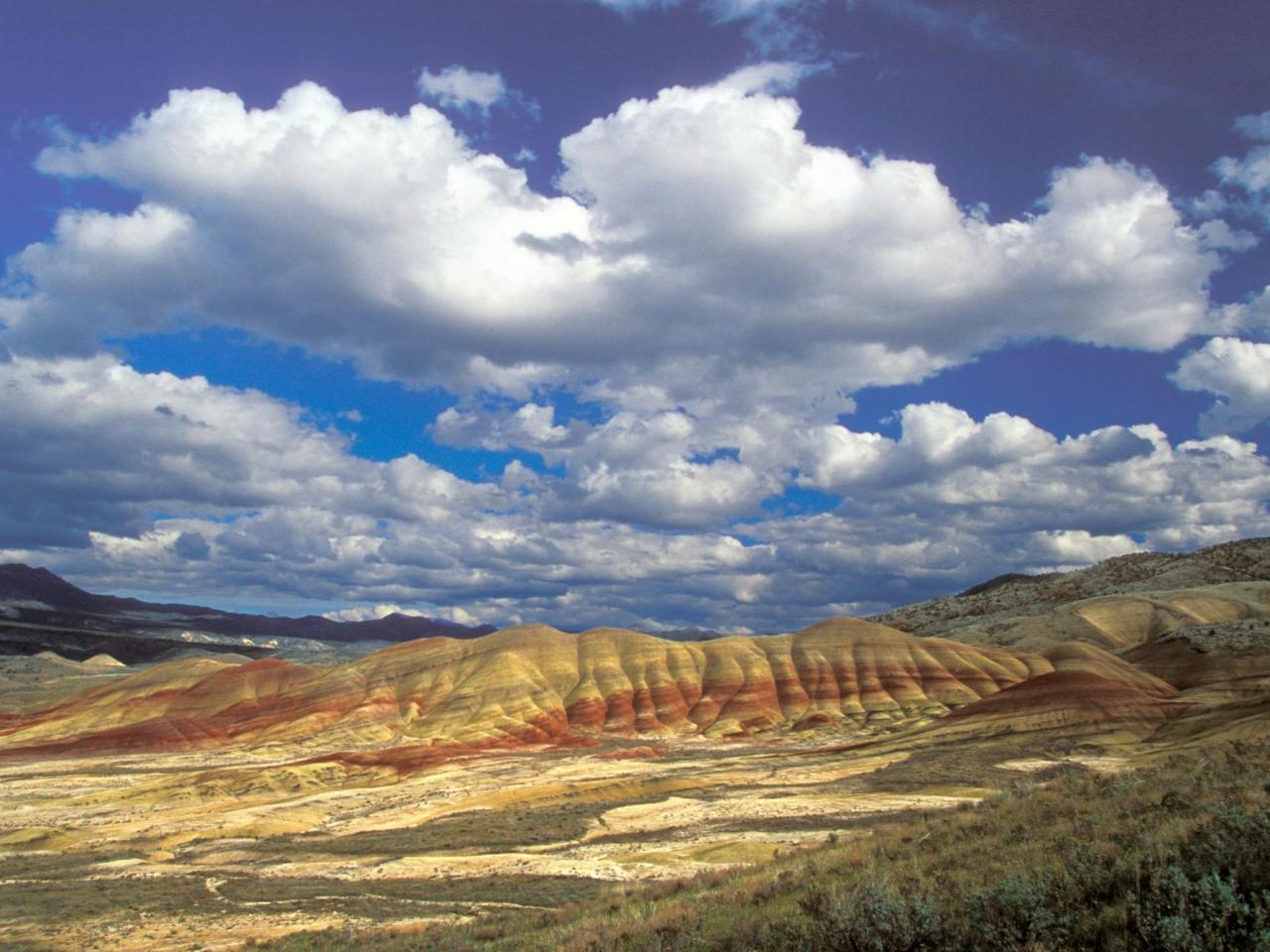 обои Painted Hills,   Oregon фото