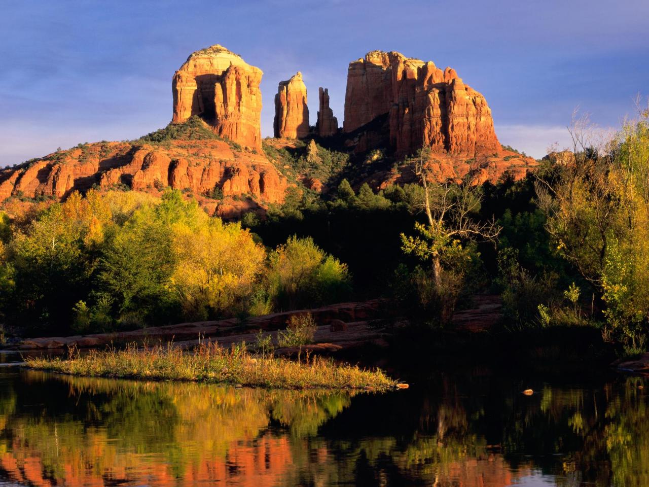 обои Cathedral Rock,   Sedona,   Arizona фото