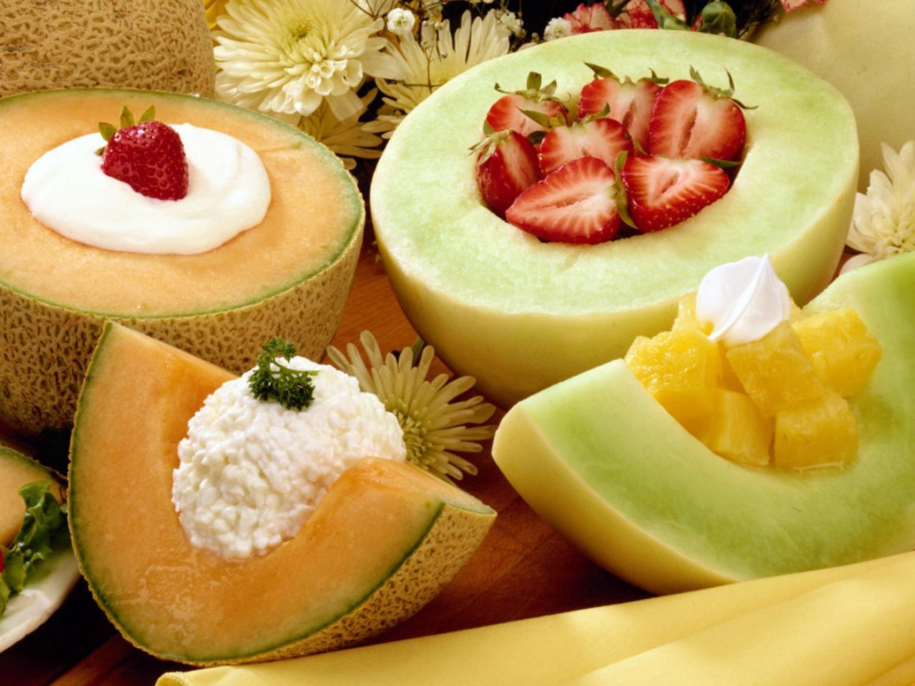 обои Fruits and Berryes Melon dessert фото