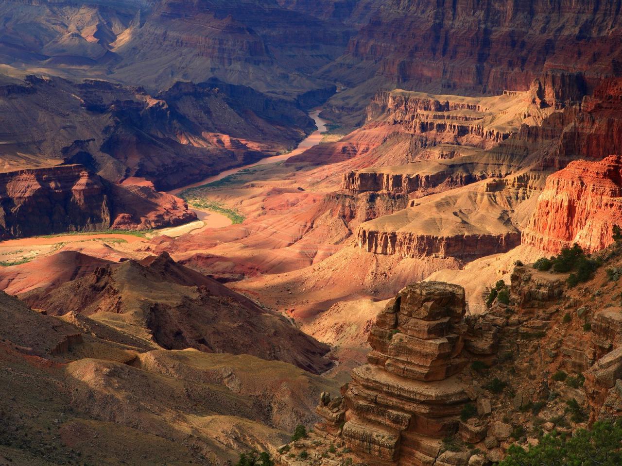 обои Eternal Landscape,   Desert View,   Grand Canyon National Park,   Arizona фото