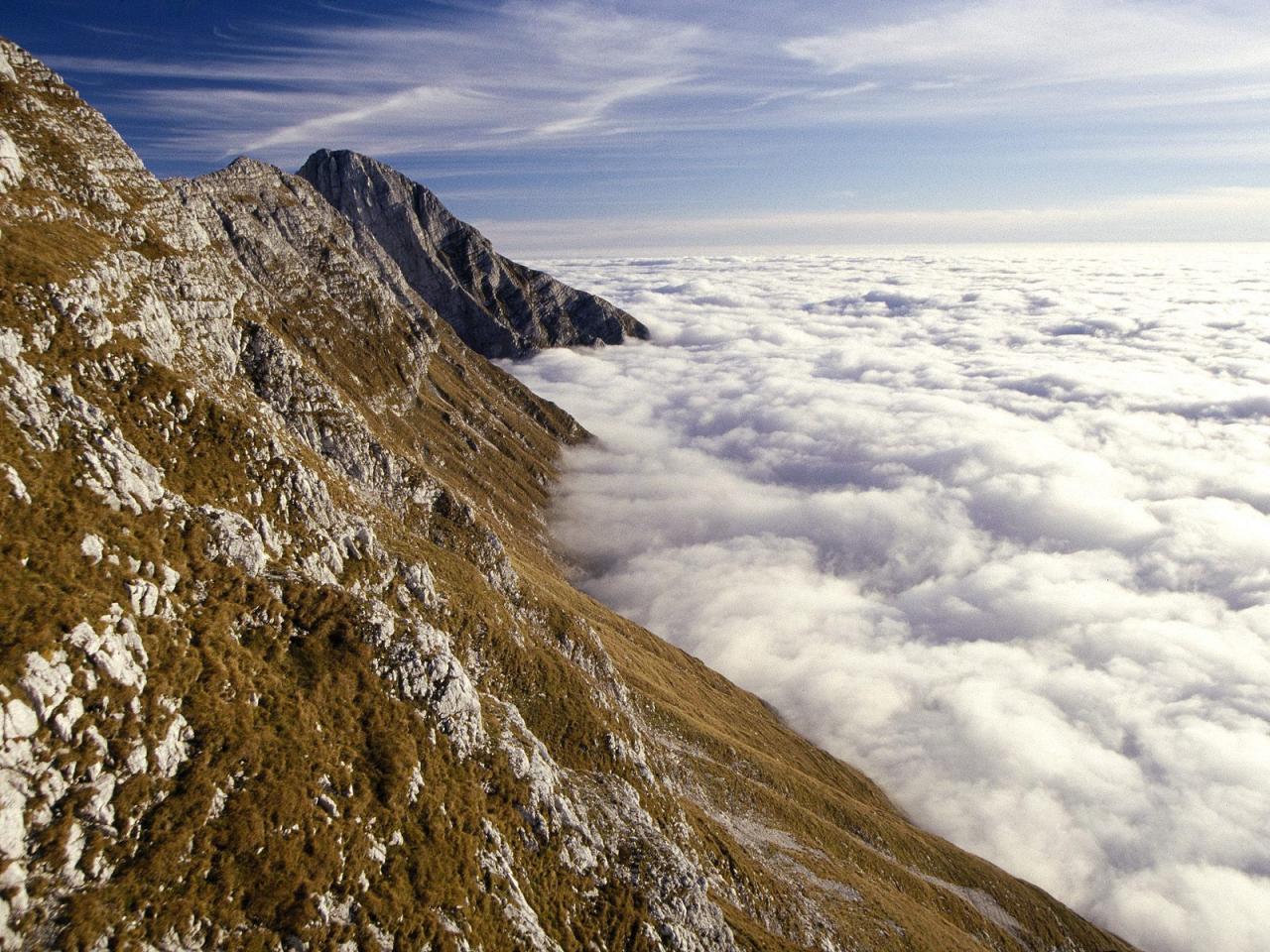 обои Mount Kim,   Julian Alps,   Slovenia фото