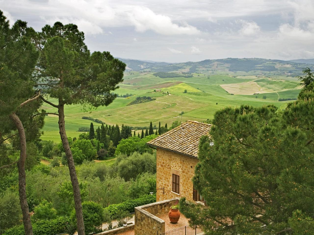 обои Pienza,   Tuscany,   Italy фото