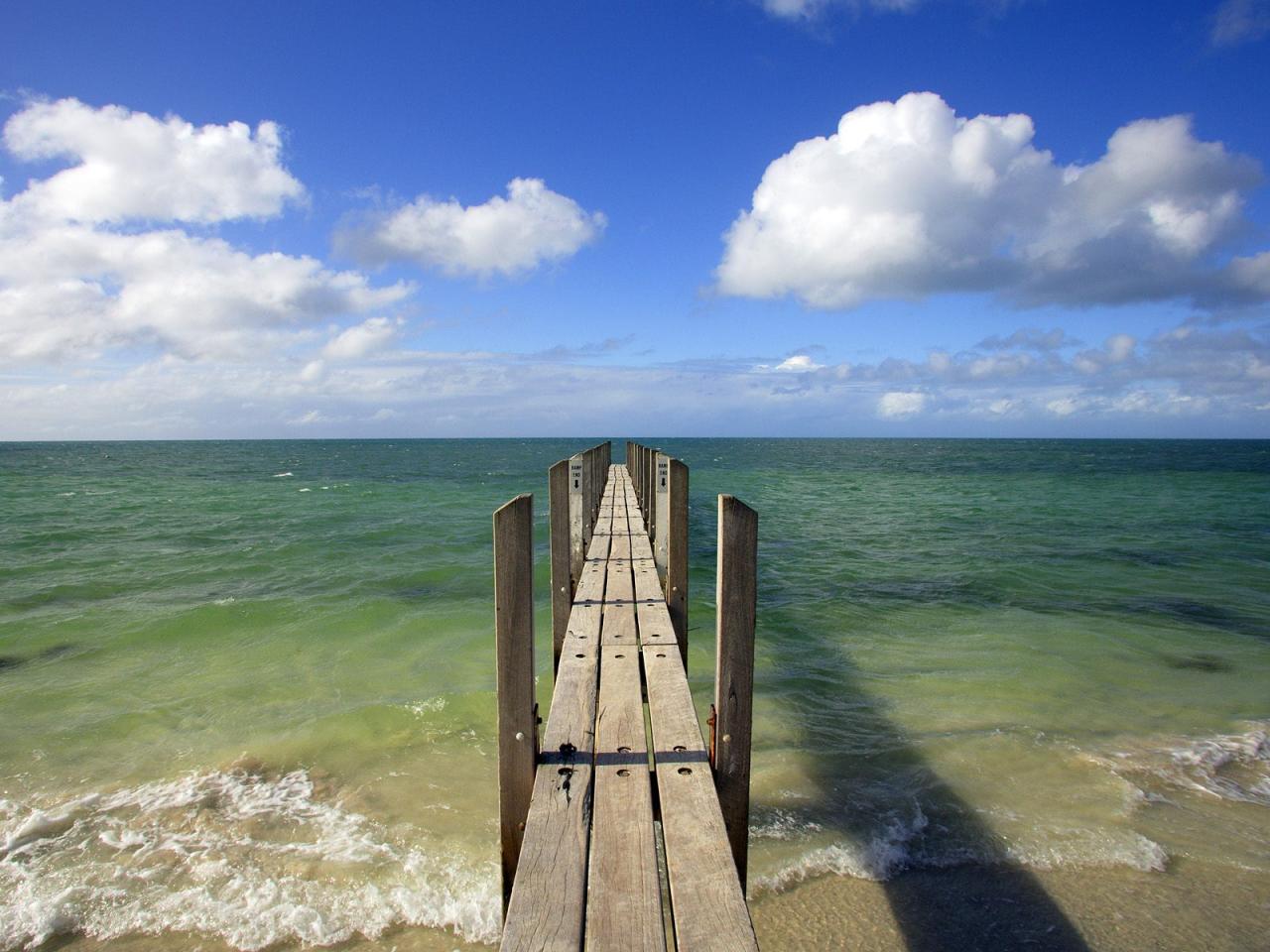 обои Quindalup Jetty,   Busselton,   Western Australia фото