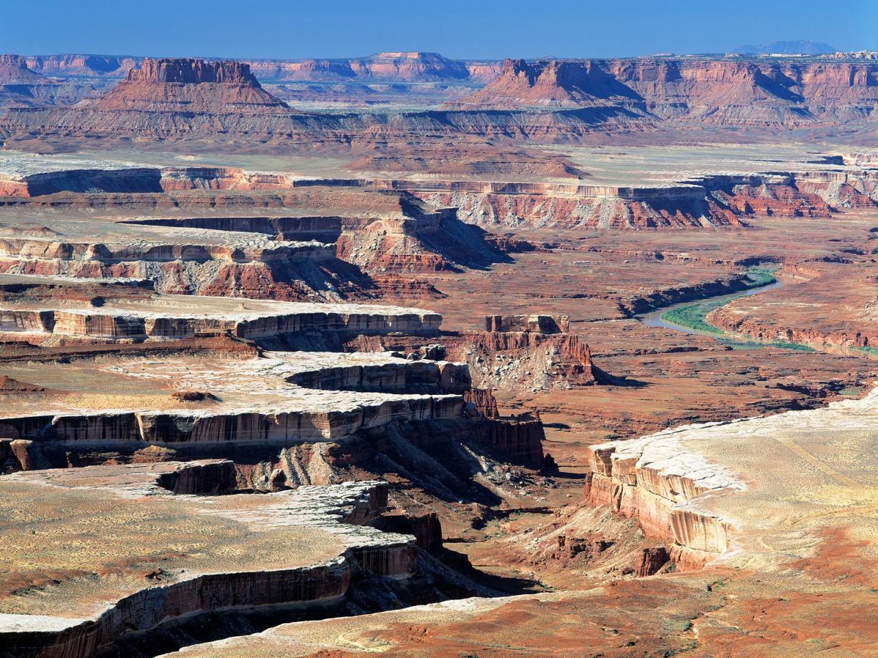 обои Green River Overlook,   Canyonlands National Park,   Utah фото