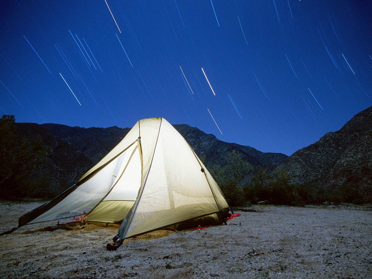 обои Camping Under the Stars,   Anza Borrego Desert State Park,   California фото