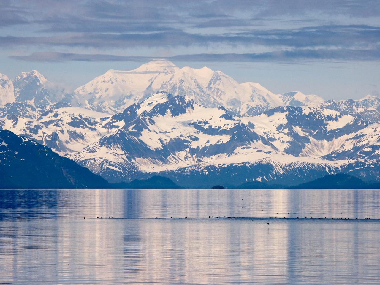 обои Fairweather Range,   Glacier Bay National Park,   Alaska фото