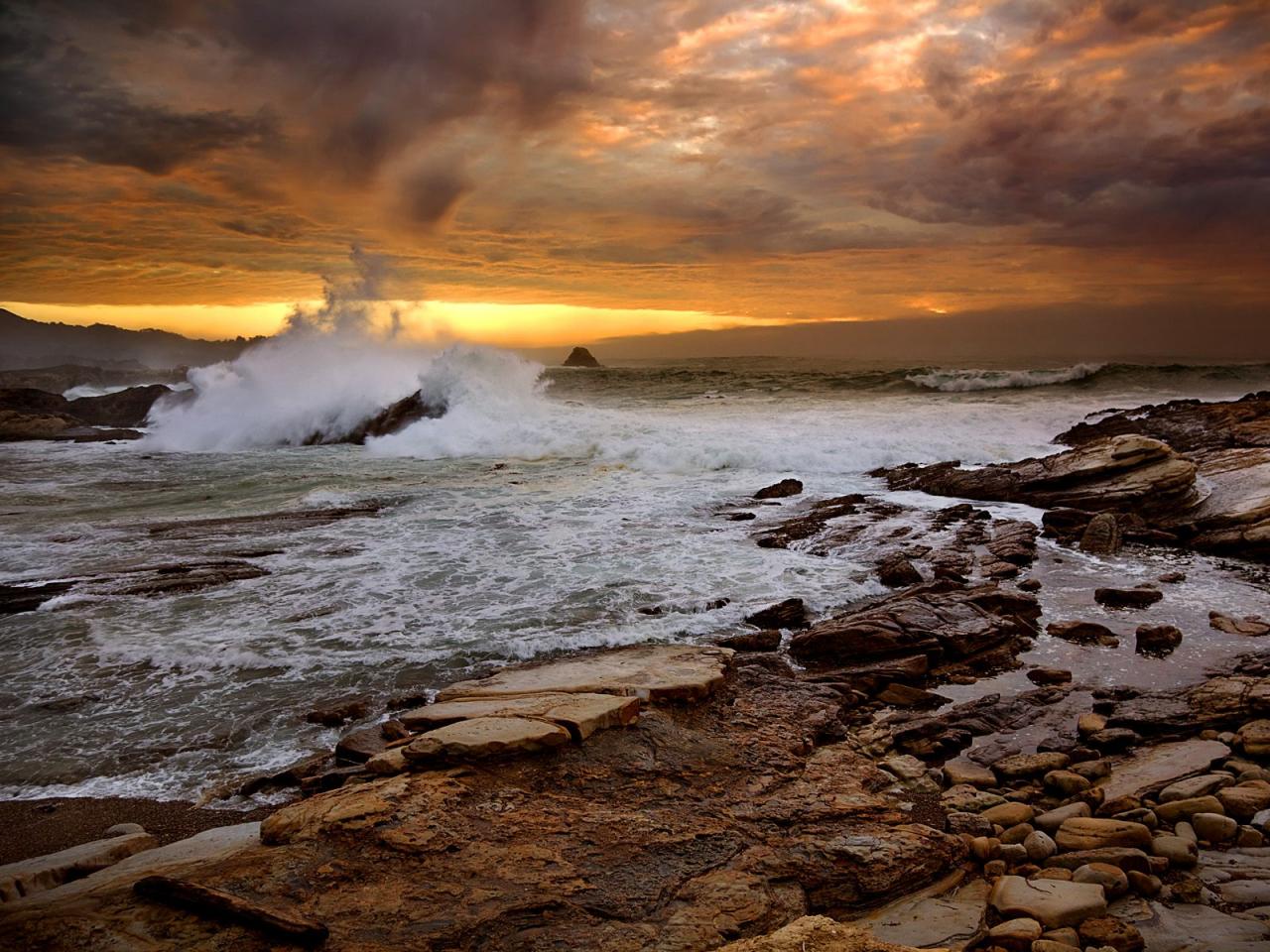 обои Weston Beach,   Point Lobos Reserve,   California фото