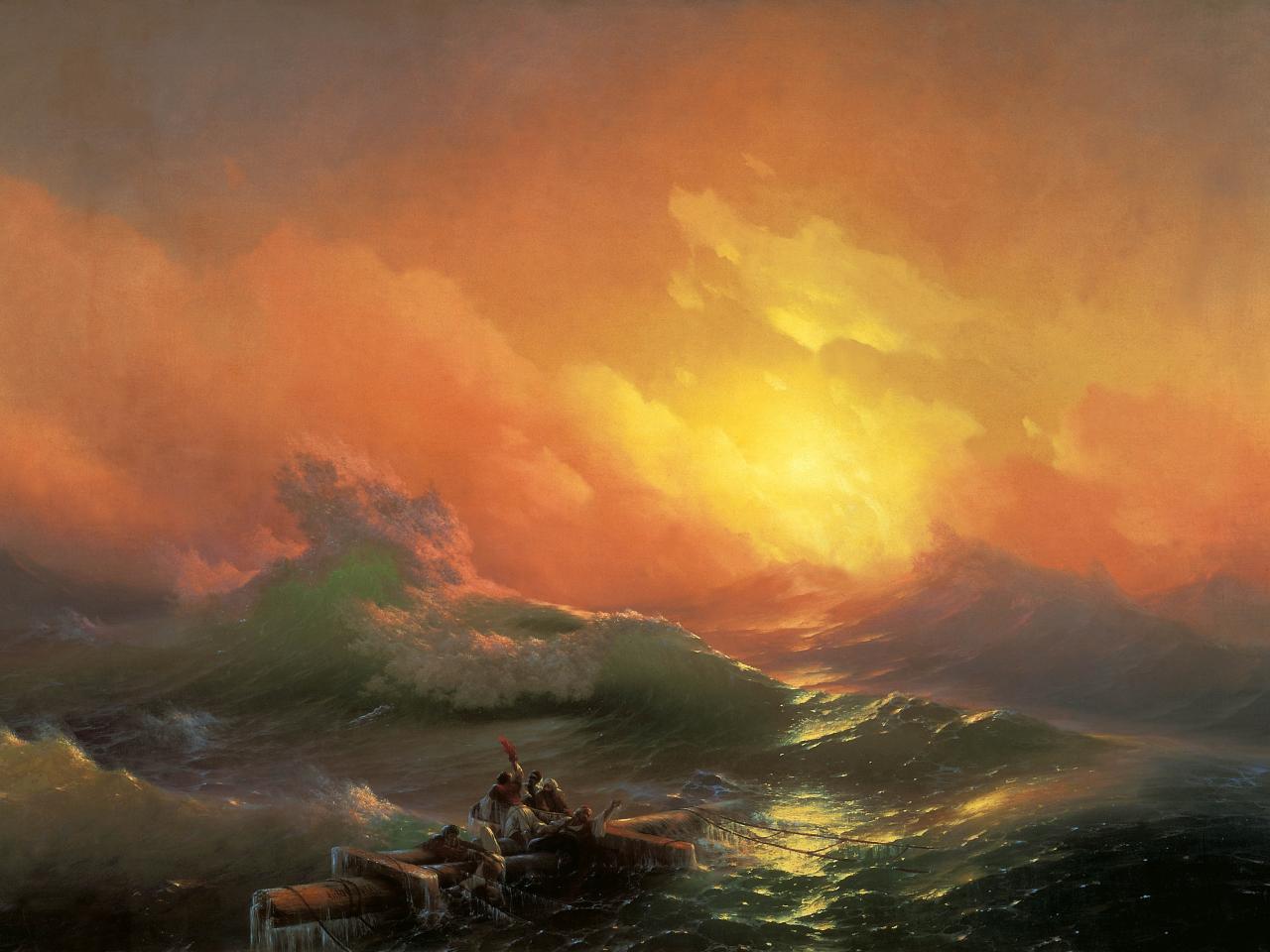 обои Aivazovsky, Ivan - The Ninth Wave фото