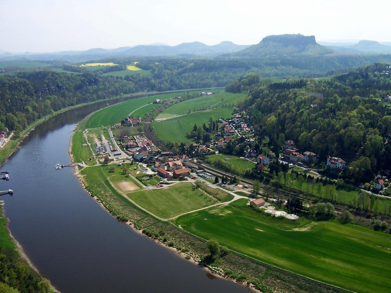 обои Крупная река в германии фото