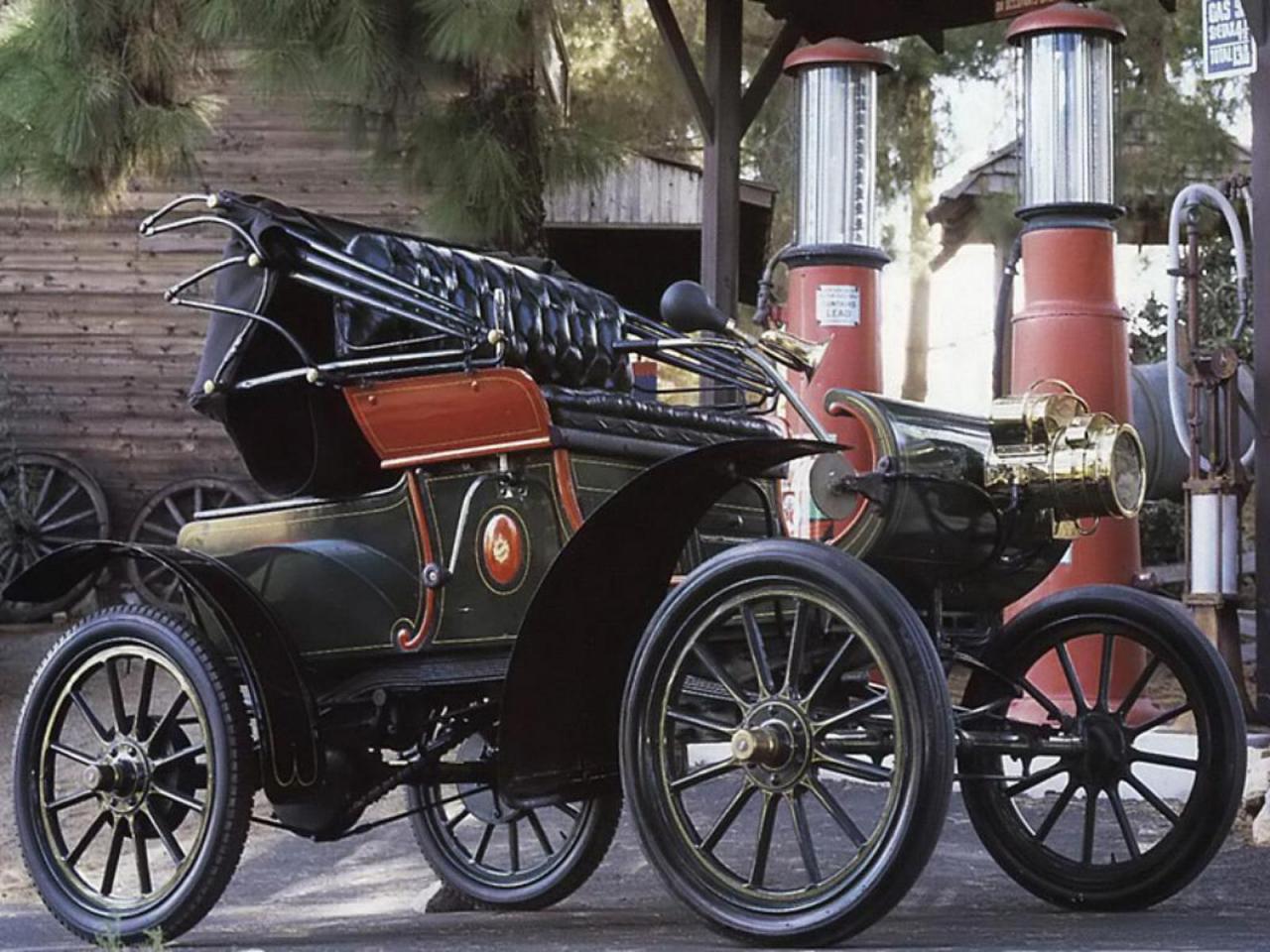 обои 1904-Oldsmobile Curved Dash Runabout (Model 6C) фото