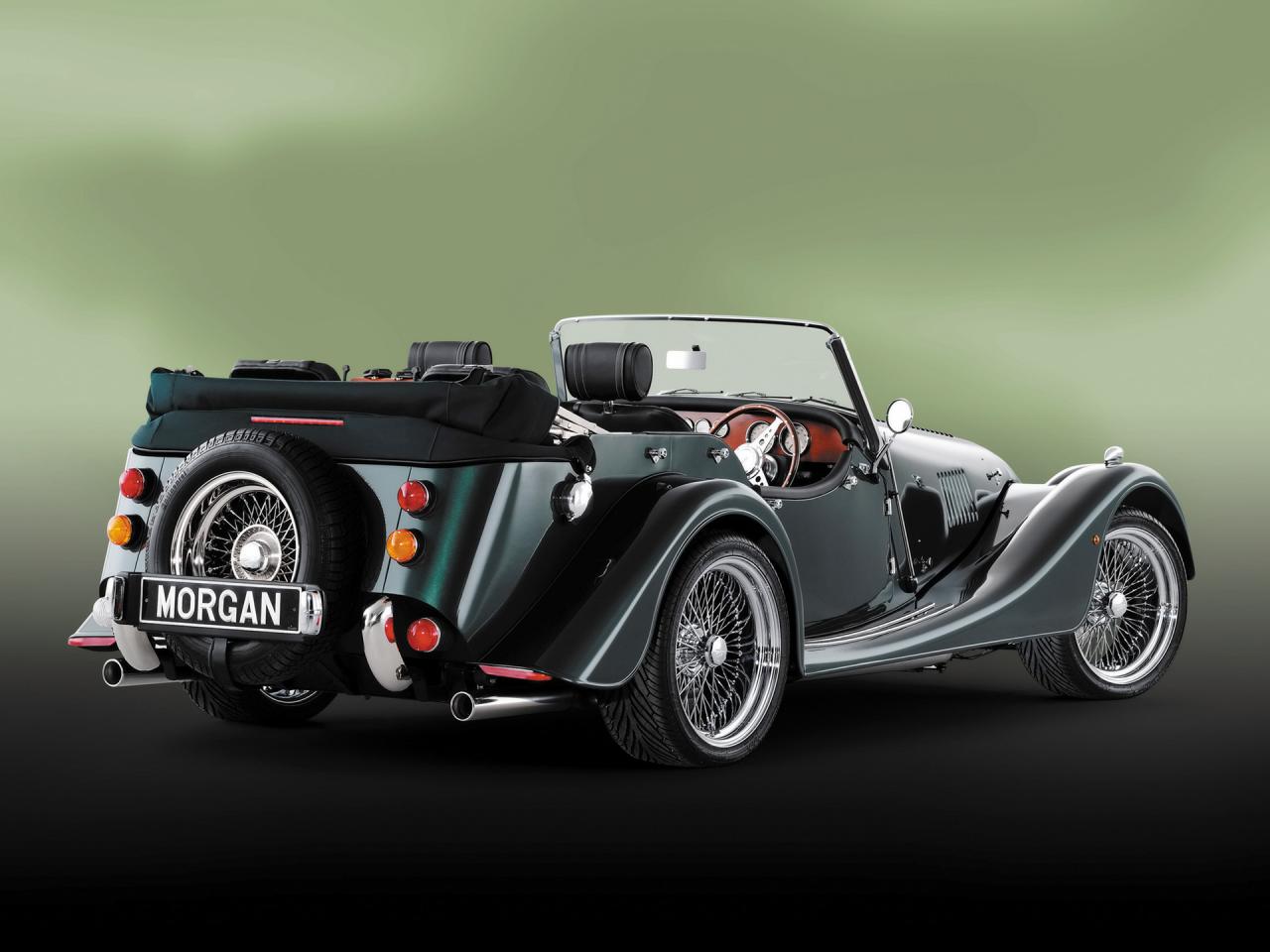 обои 2006 Morgan 4 Seater зад бес крыши фото