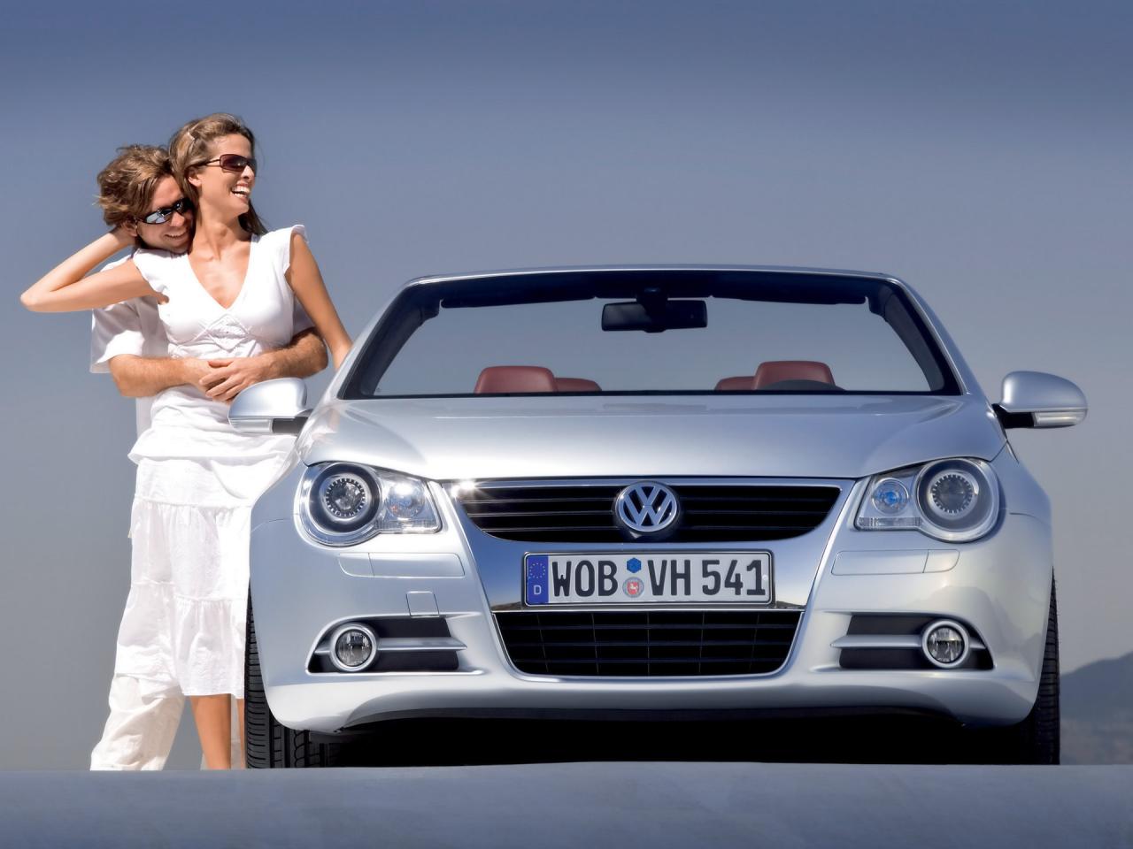 обои 2006 Volkswagen EOS влюбленные фото