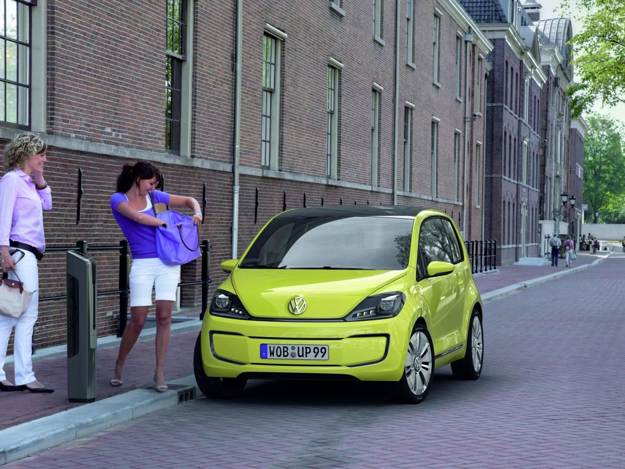 обои 2010 Volkswagen E-Up Concept покупки фото