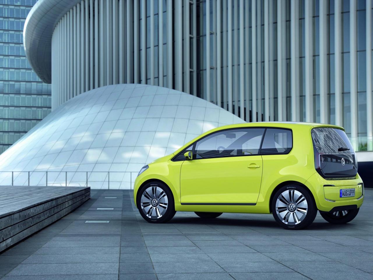 обои 2010 Volkswagen E-Up Concept купол фото