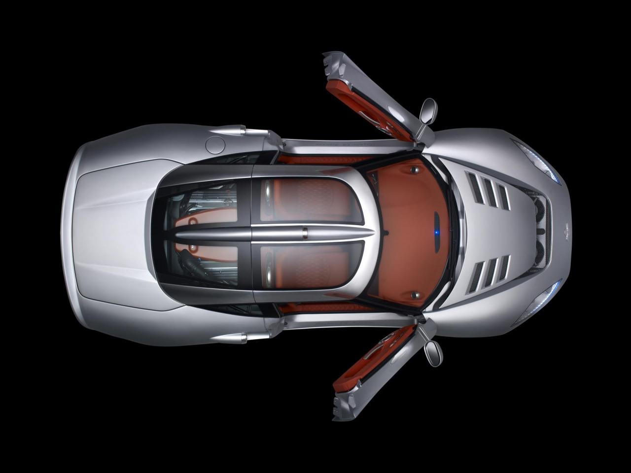 обои 2009 Spyker C8 Aileron сверху фото