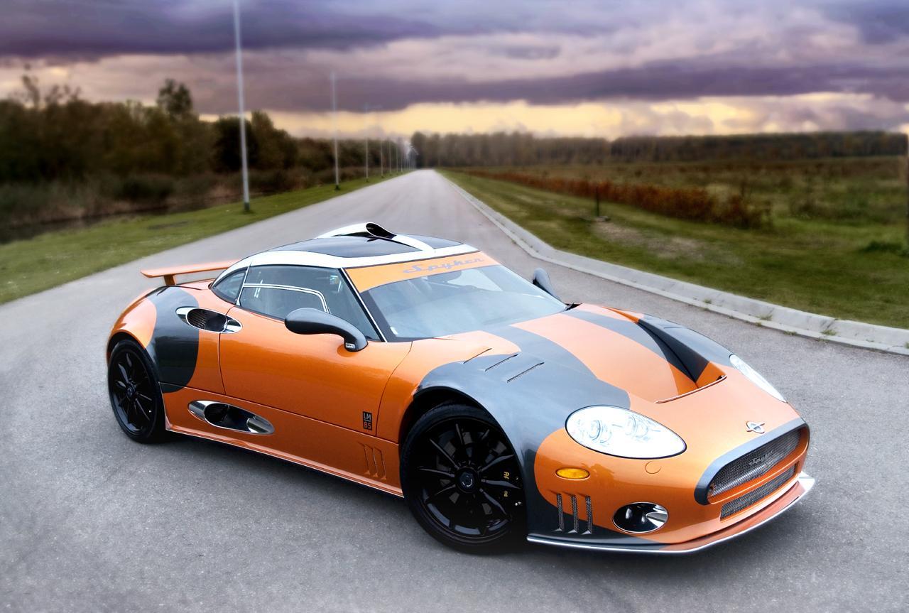 обои 2009 Spyker C8 Laviolette LM85 трасса фото