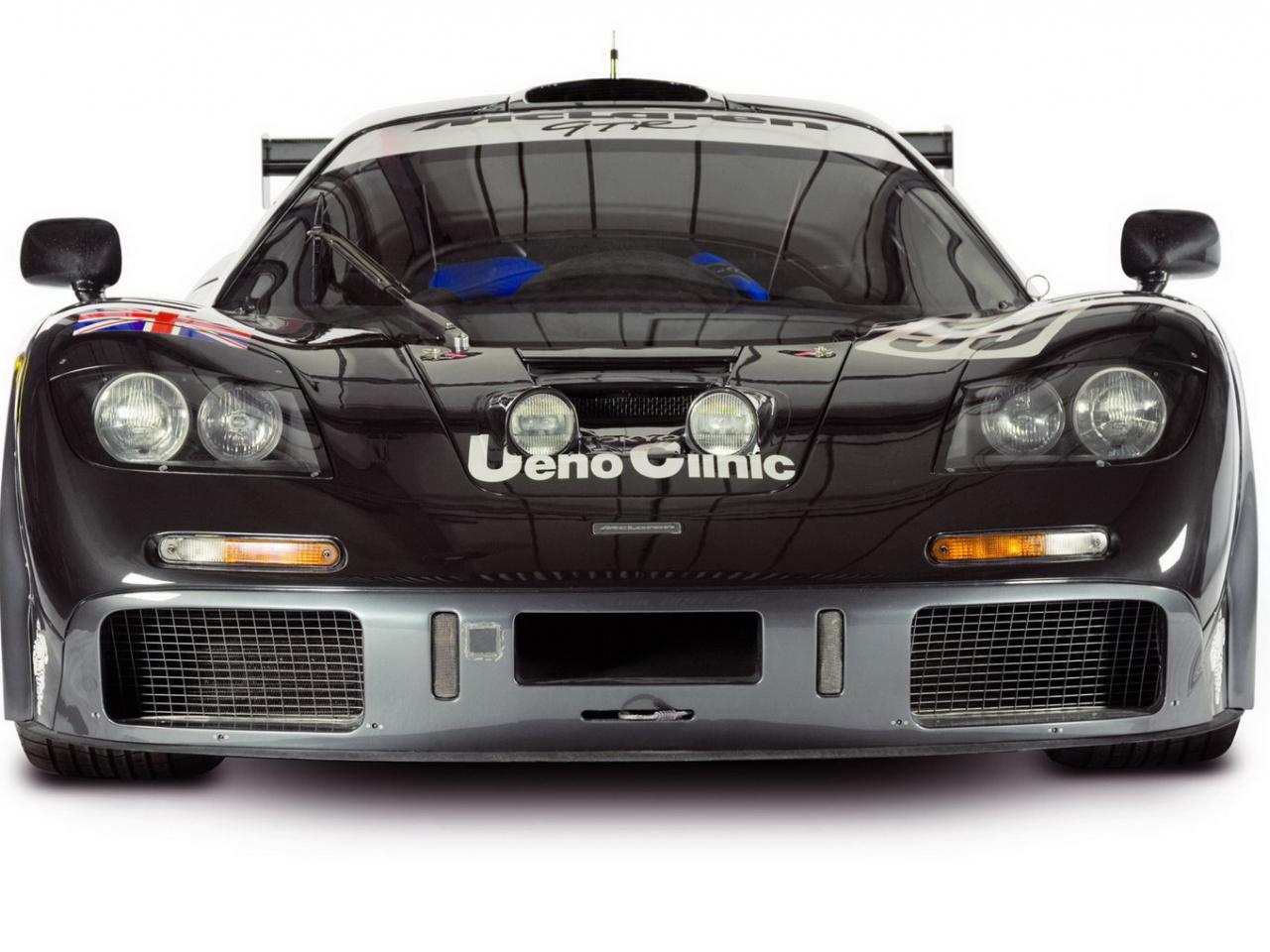 обои McLaren F1 GTR передок фото