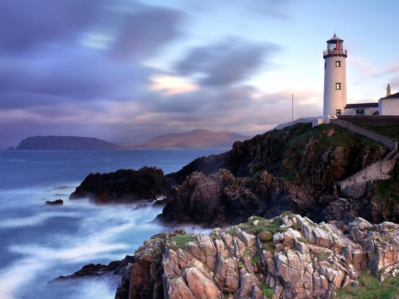 обои Маяк Fanad Head,   Донегал,   Ирландия фото