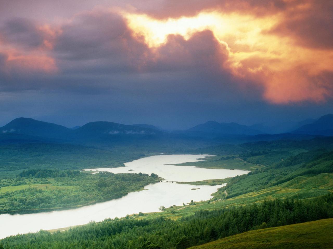 обои Озеро Гарри. Шотландия фото