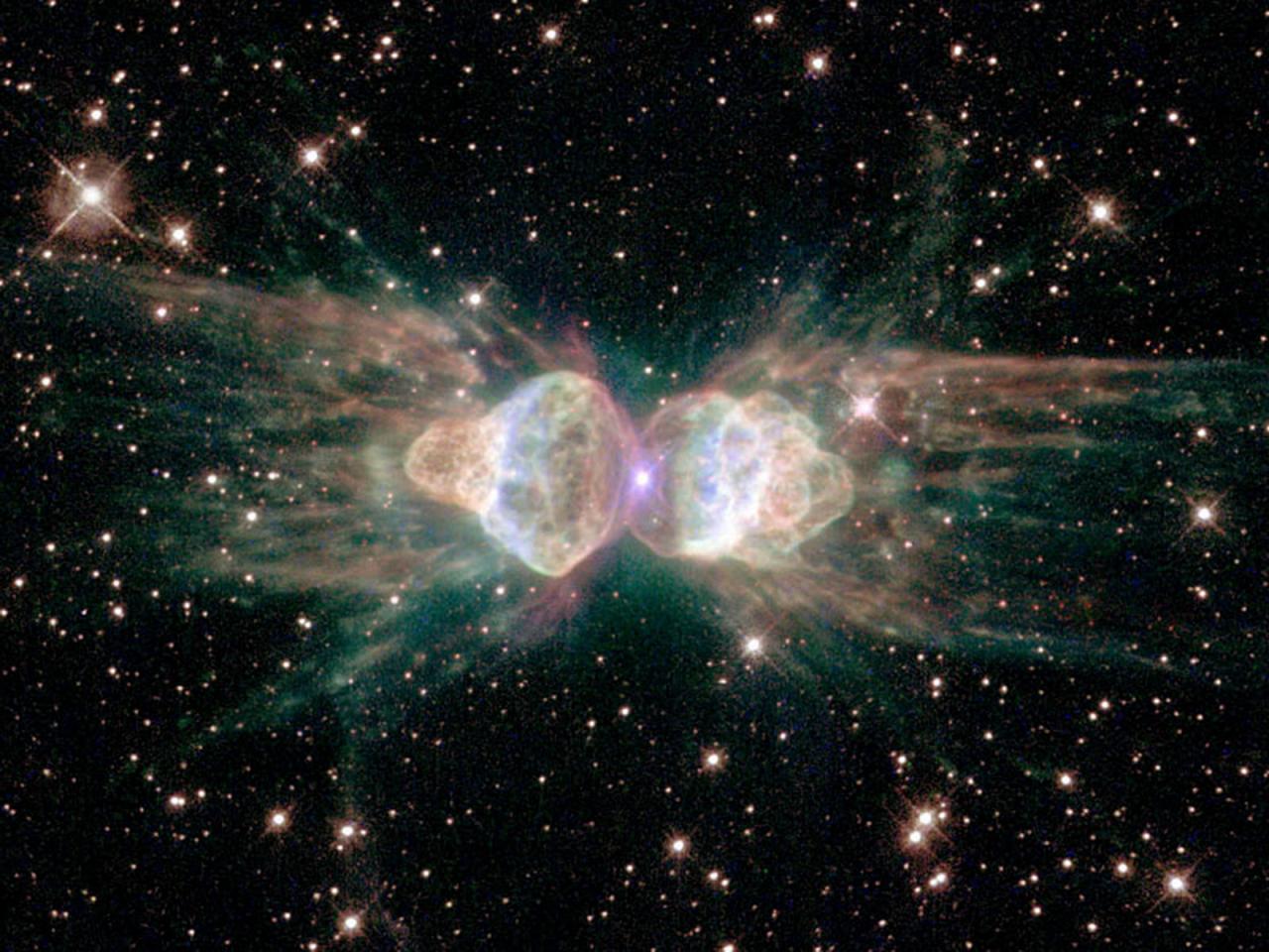 обои Загадочная туманность Nebula Mz3 фото