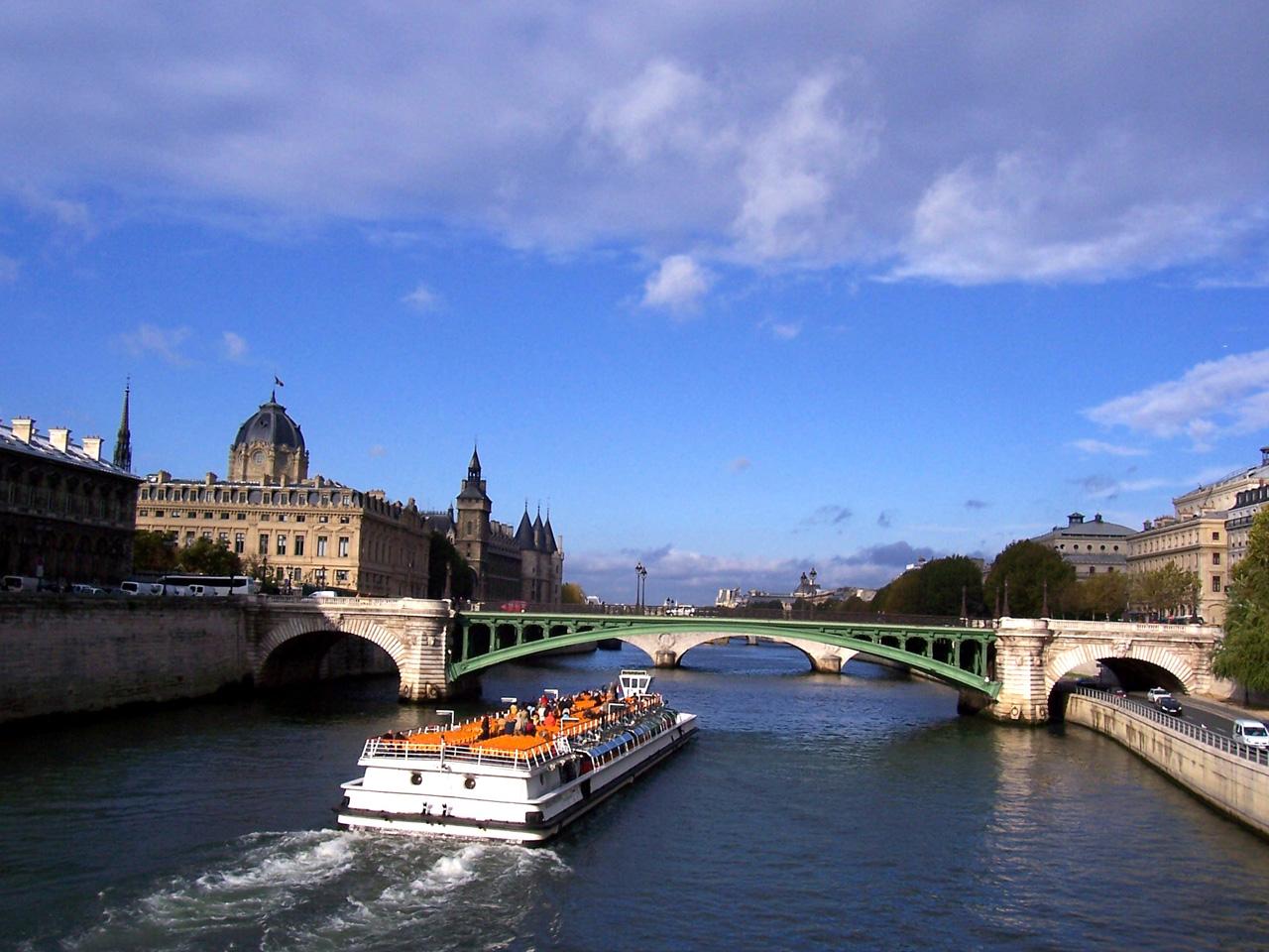 обои Река Сена фото