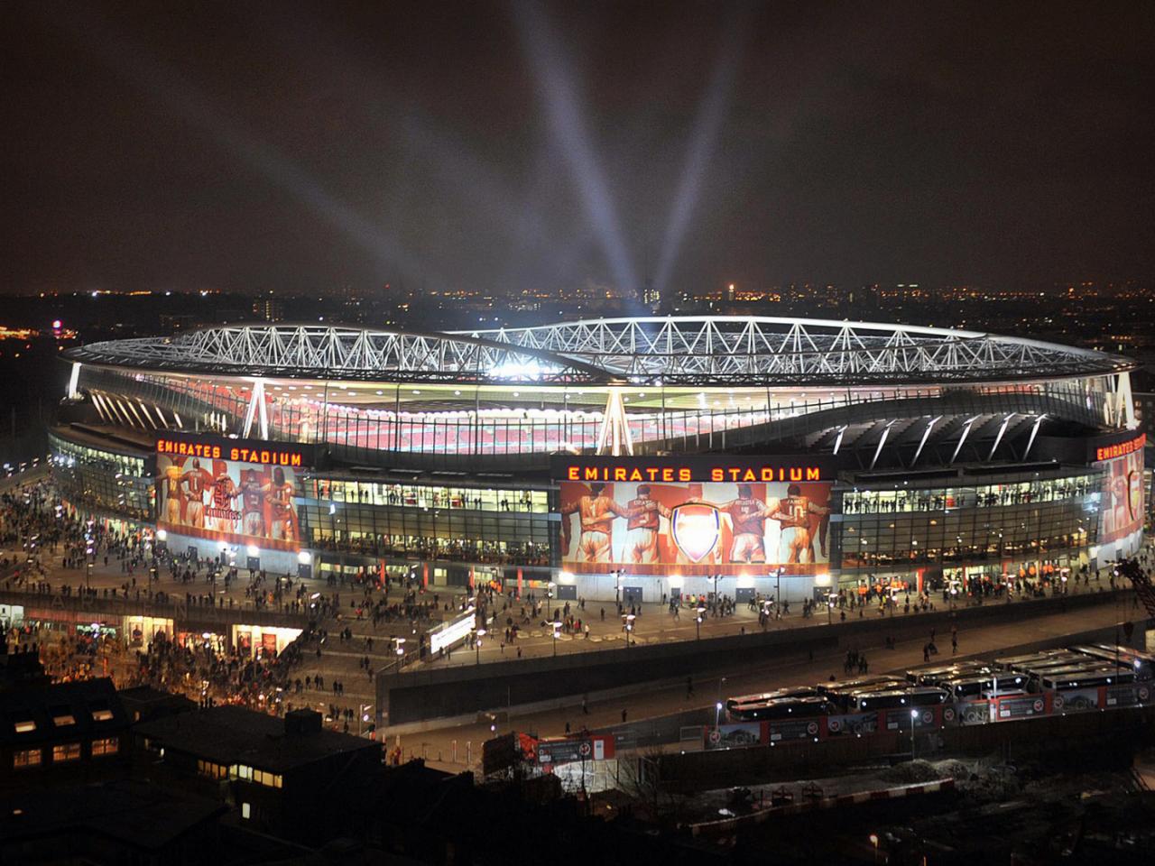 обои Стадион в Лондоне Emirates Stadium фото