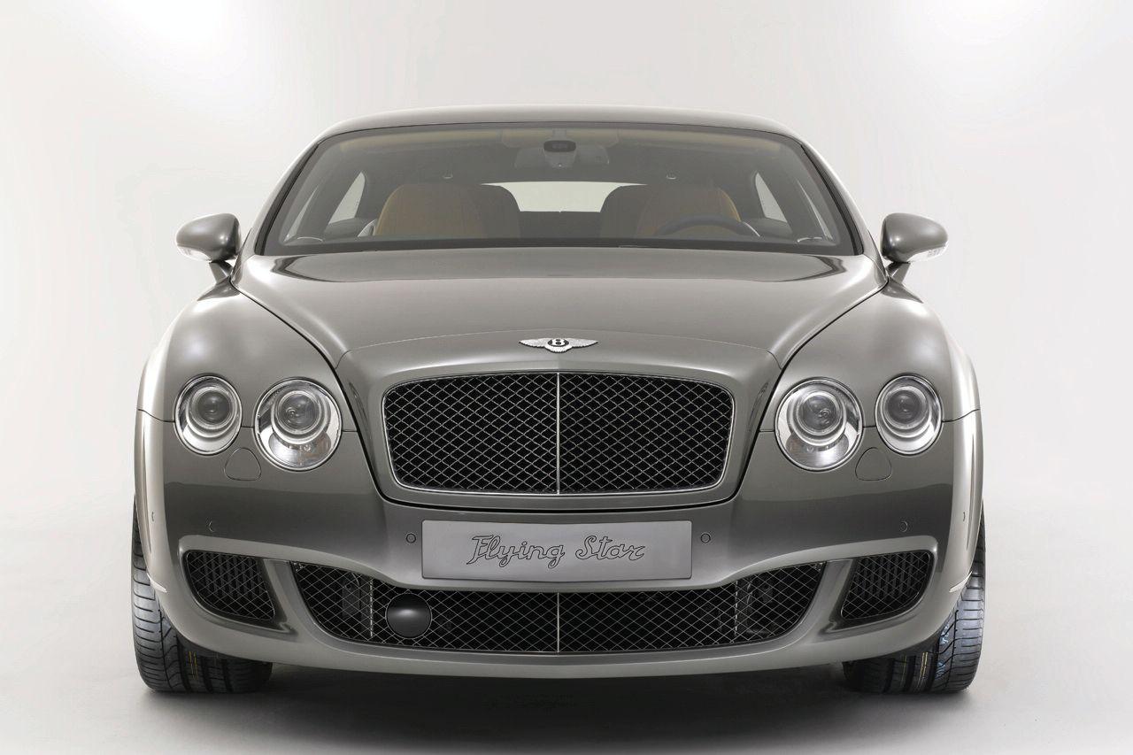 обои Bentley Continental Flying Star 2010 передок фото