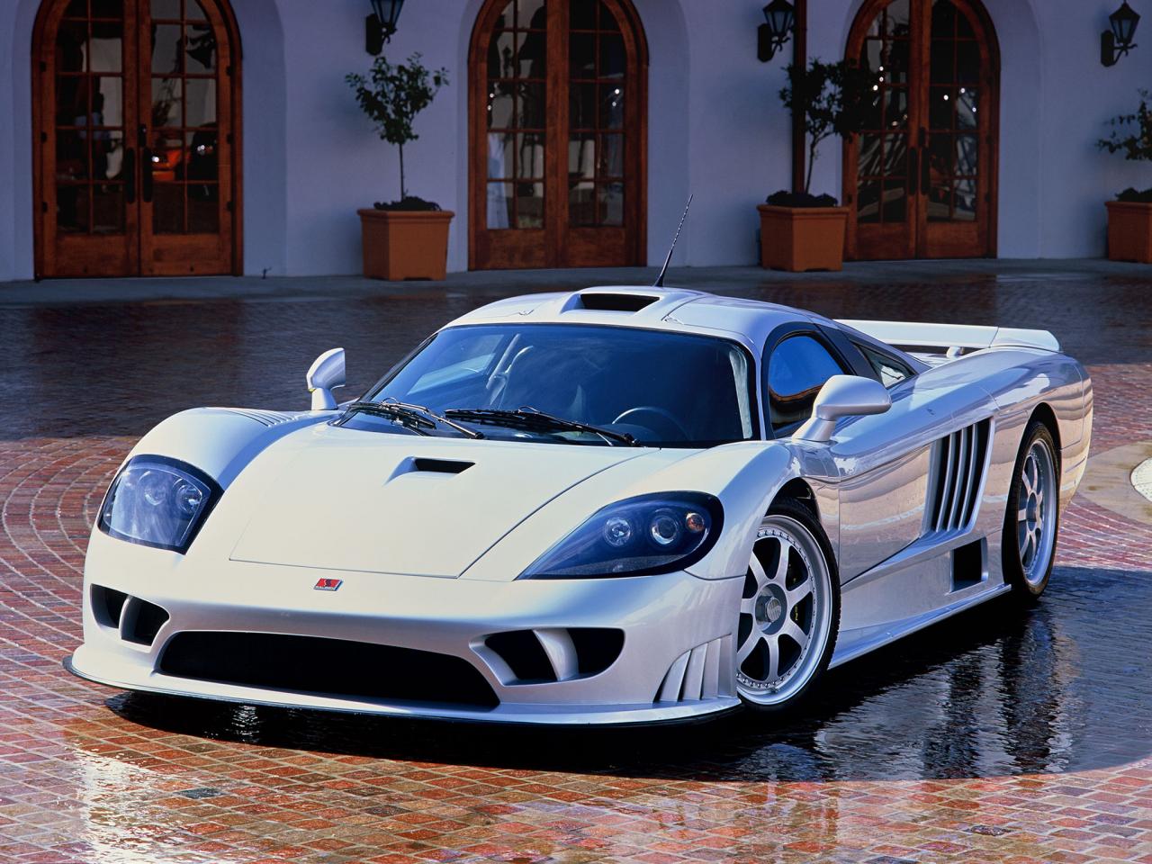 обои Saleen S7 белый фото