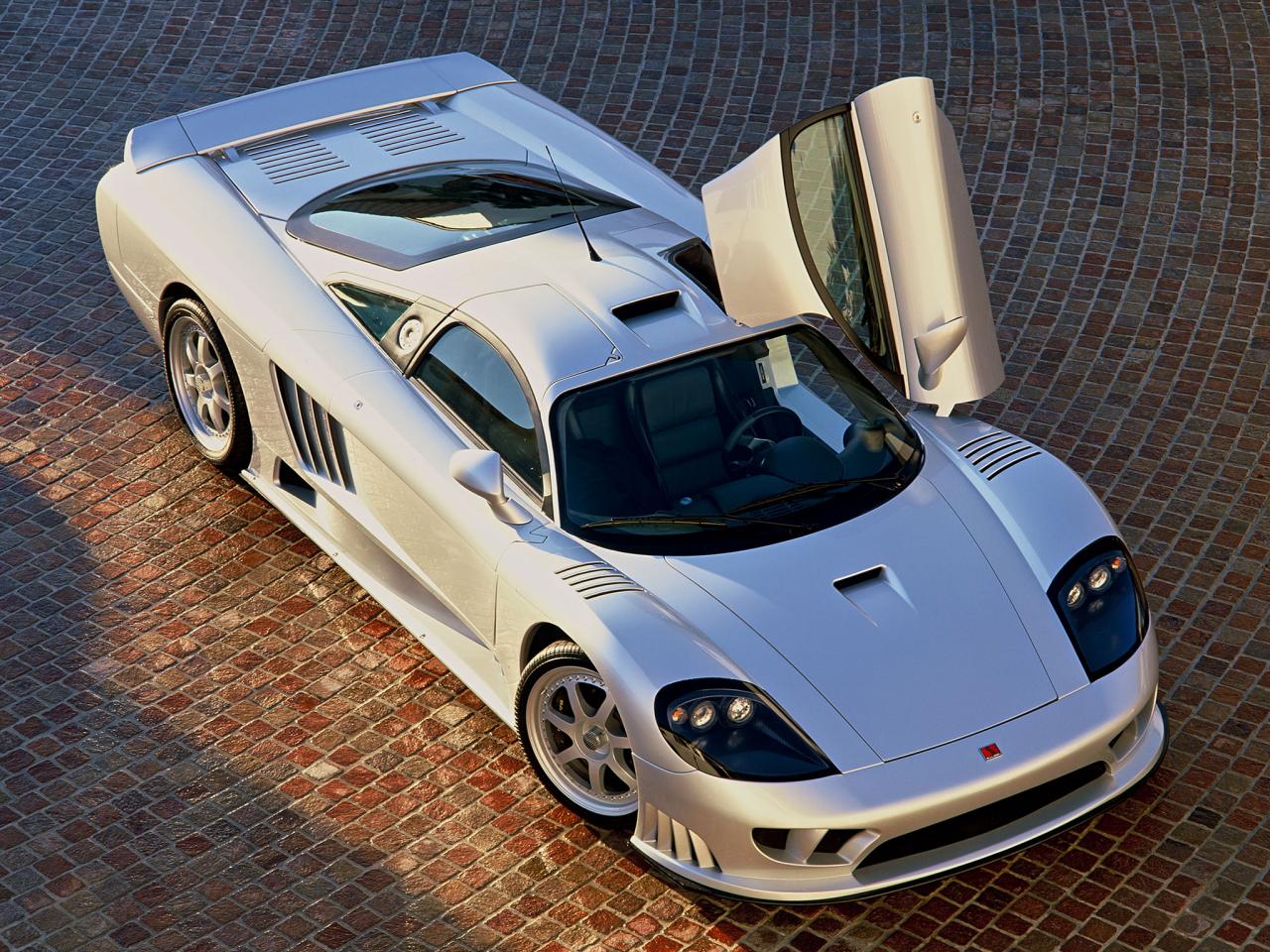 обои Saleen S7  открыта дверь фото