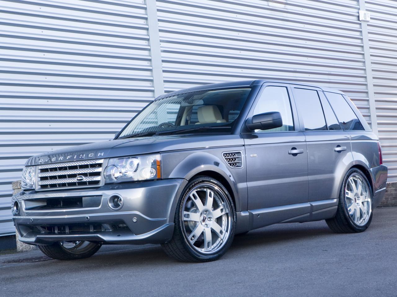 обои Overfinch Range Rover Sport 2008 сбоку фото