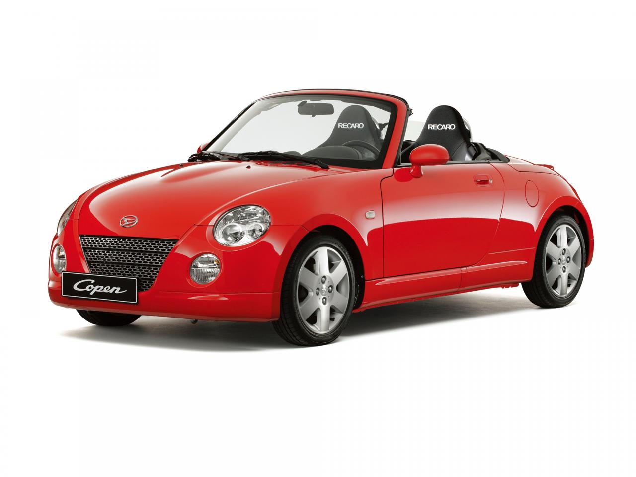 обои Daihatsu Copen 2002 красный фото