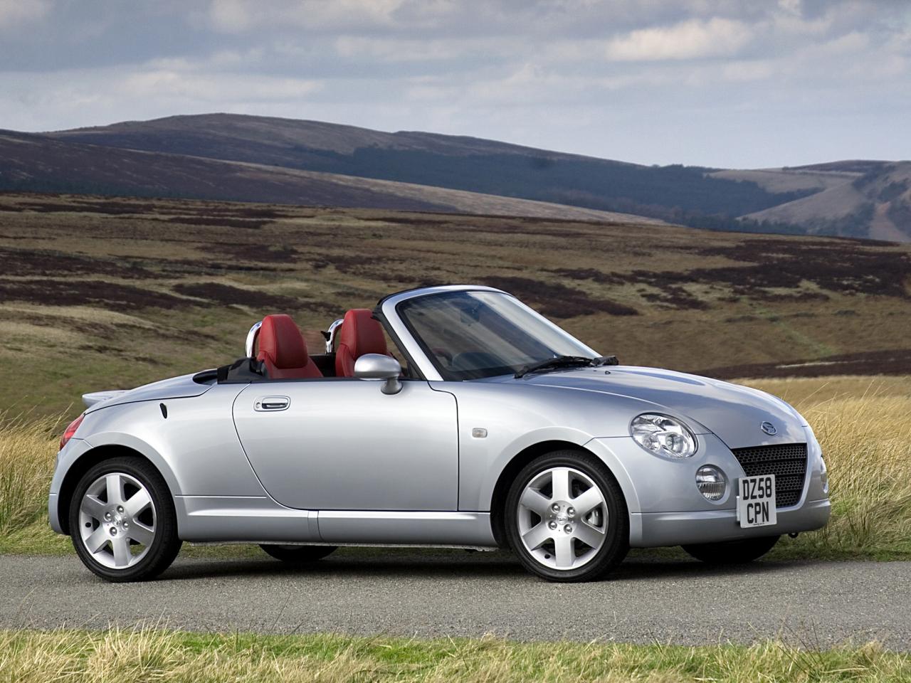 обои Daihatsu Copen UK-spec бок фото